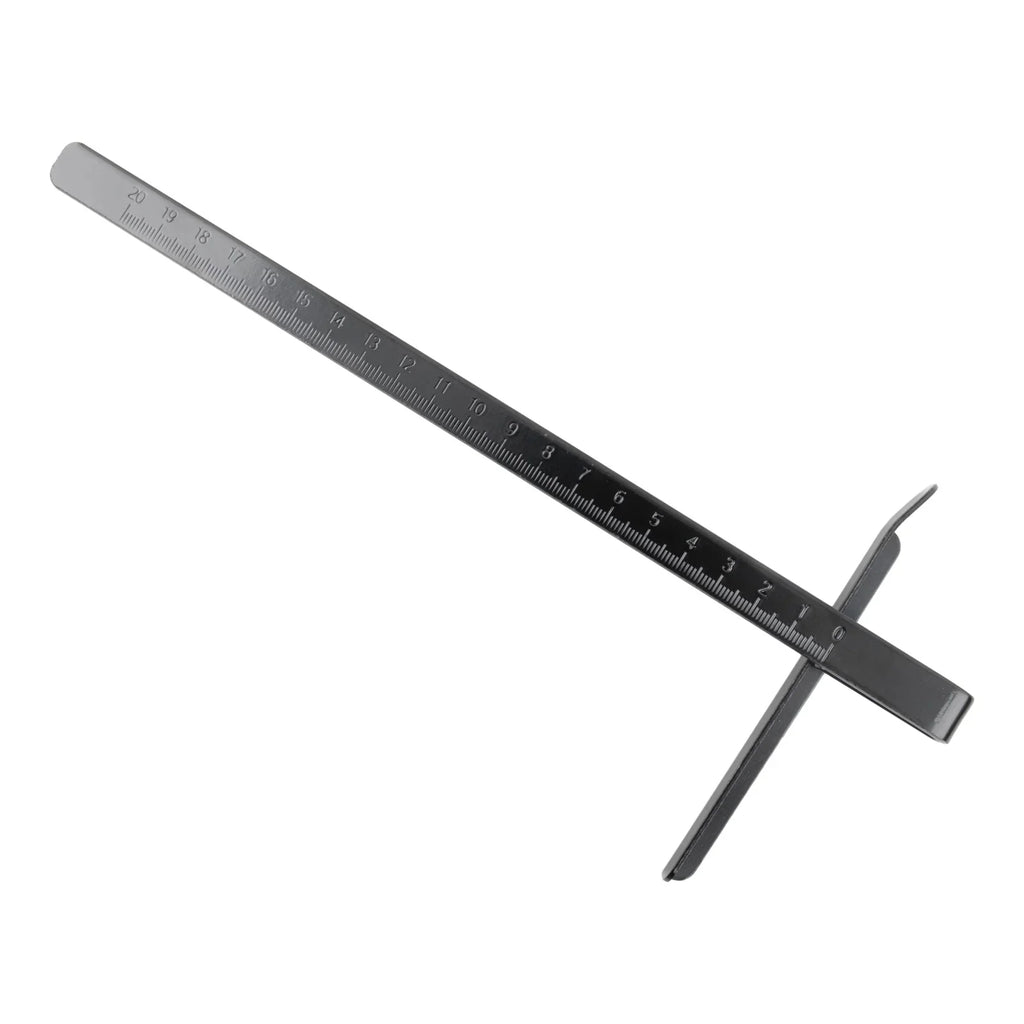 Circular Saw Rip Fence Scale Ruler Guide 260mm Metal Tool Circular Saw Accessory Qme