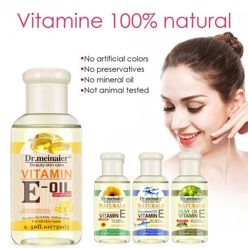 Vitamin E Face Essence Oil – Brightening & Pore-Minimizing | Qme Facial Essence Oil Qme