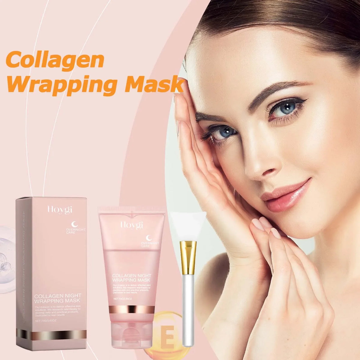 Collagen Peel-Off Night Mask – Deep Hydration & Firming Collagen Night Mask Qme