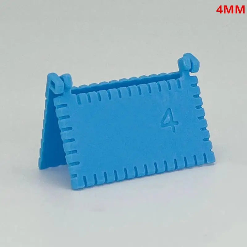 Sewing Guide Template 3/4/5mm – Even Stitch Spacing Tool Sewing Guide Template Qst 4mm Blue