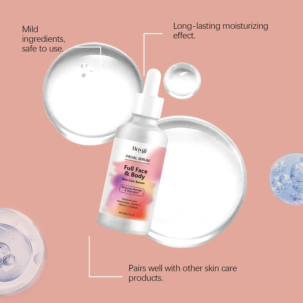 Hoygi Vitamin Face Serum – Hydrating, Firming & Pore-Minimizing Face Serum Qst