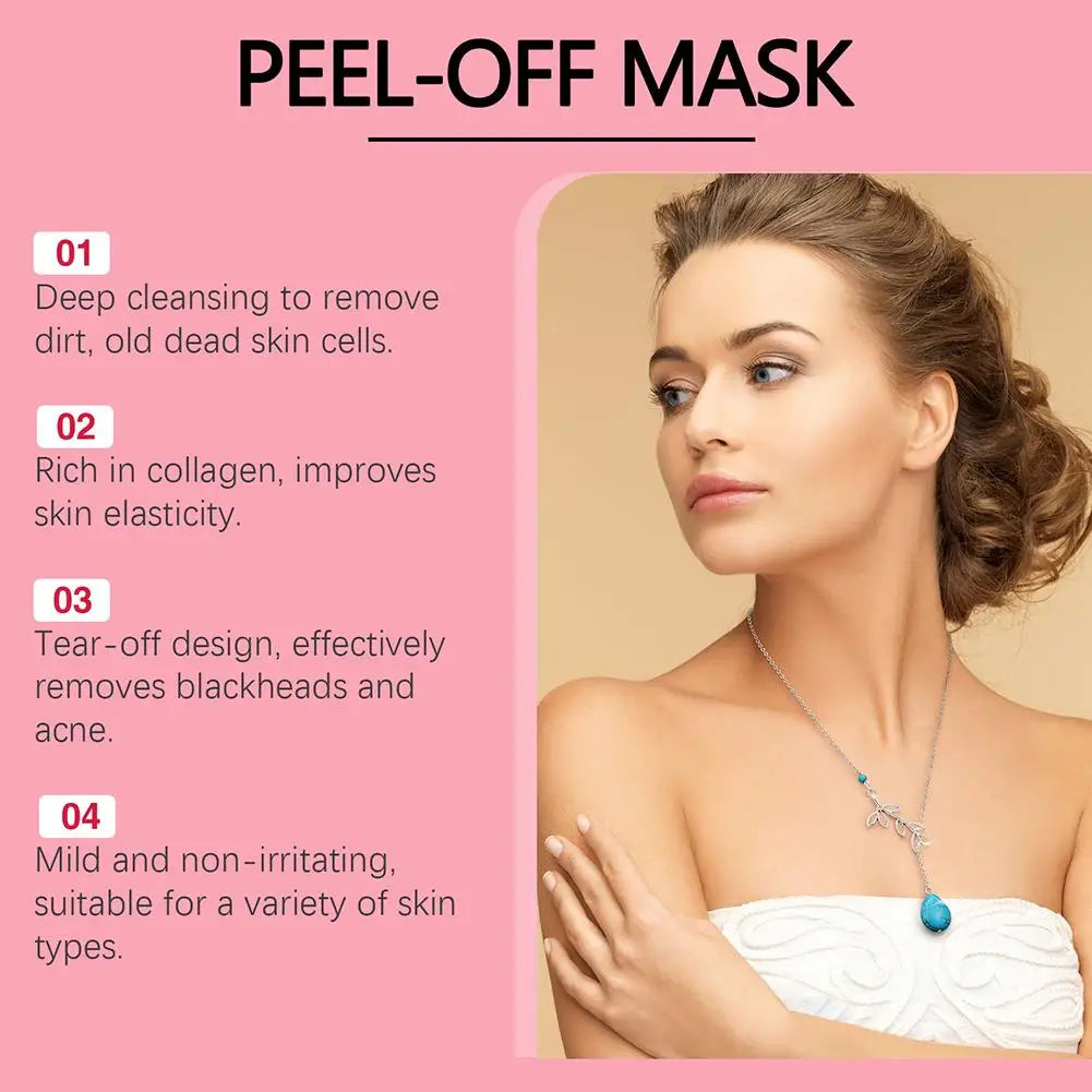 Collagen Peel-Off Face Mask – Deep Moisture & Glowy Skin Peel-Off Face Mask Qme