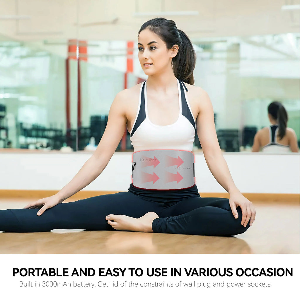 Hello Face L120 LED Red & Infrared Light Therapy Belt 660nm 850nm LED Light Therapy Belt Qst