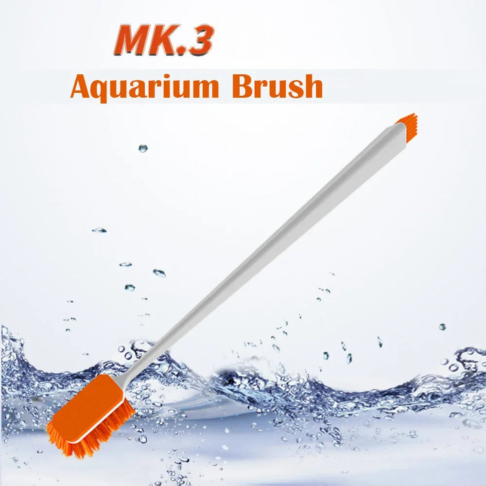 QANVEE MK3 Aquarium Algae Cleaning Brush for Fish Tanks Aquarium Cleaning Brush Qme