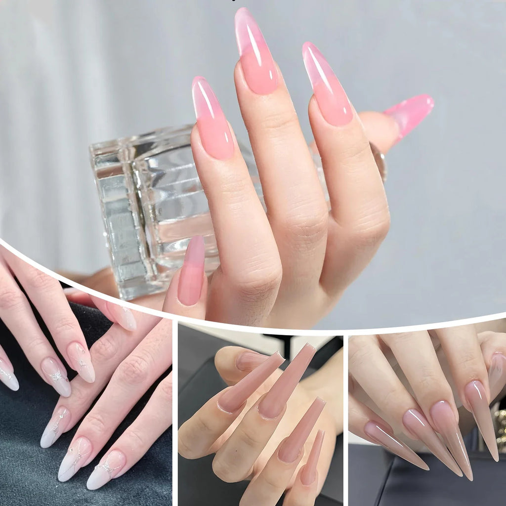 Nailpop Sandwich Nail Dual Forms | 15 Shapes 240pcs Nail Dual Forms Qme