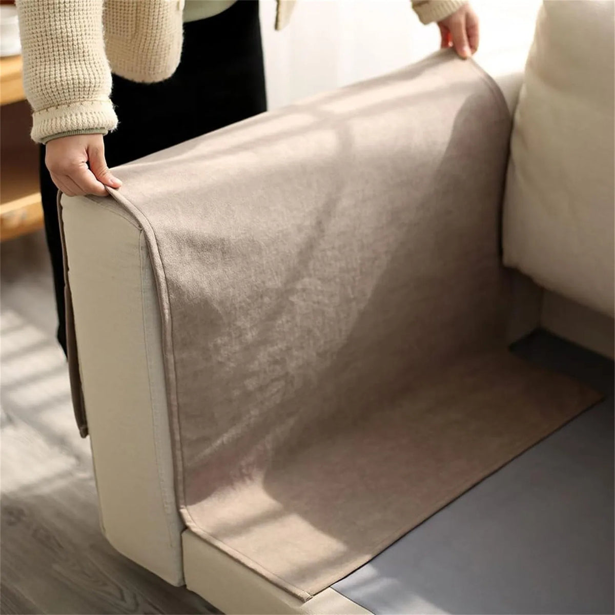 Sofa Armrest Organizer with Pockets – Non-Slip Storage Bag Armrest Organizer Bag Qme