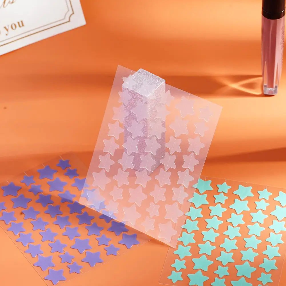 Star-Shaped Pimple Patch | Invisible Hydrocolloid Absorbing Cover Pimple Patch Qme