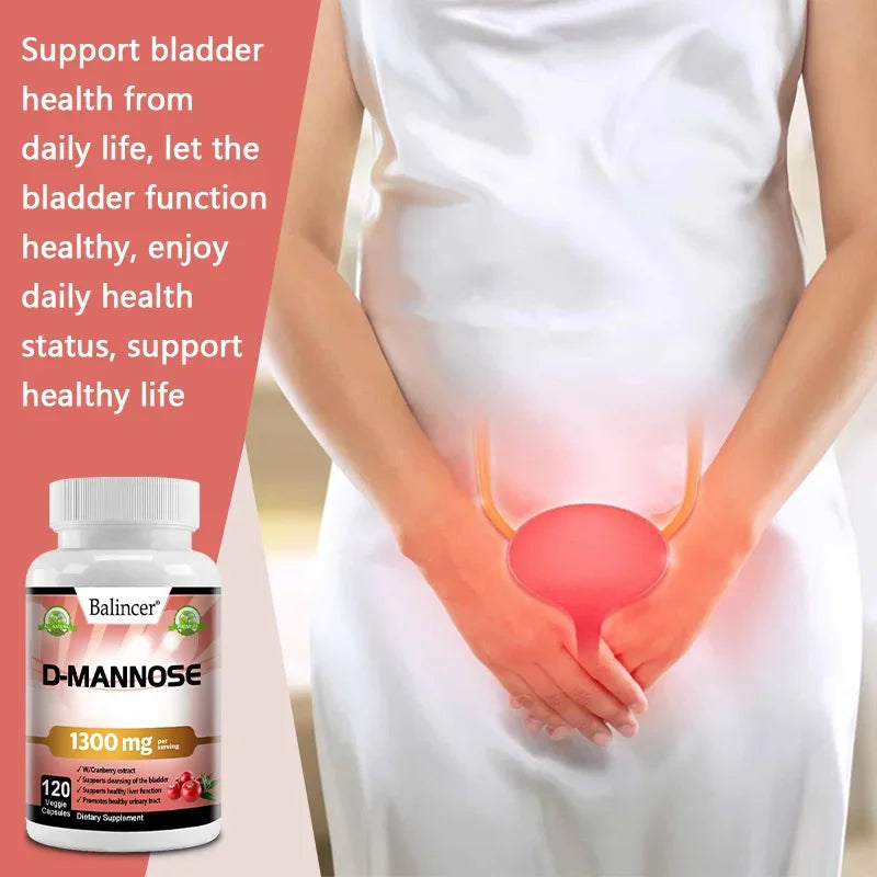 Cranberry Capsules 120ct – Urinary & Immune Support Herbal Supplement Qst