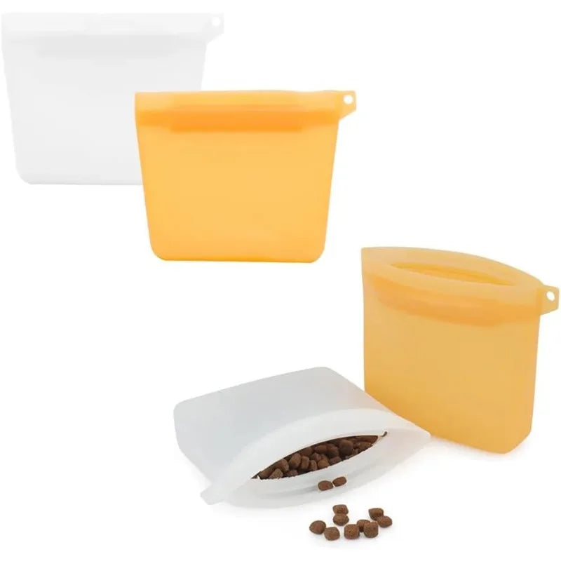 Silicone Dog Treat Training Bag – 4oz Waterproof Snack Pouch Dog Training Pouch Qme