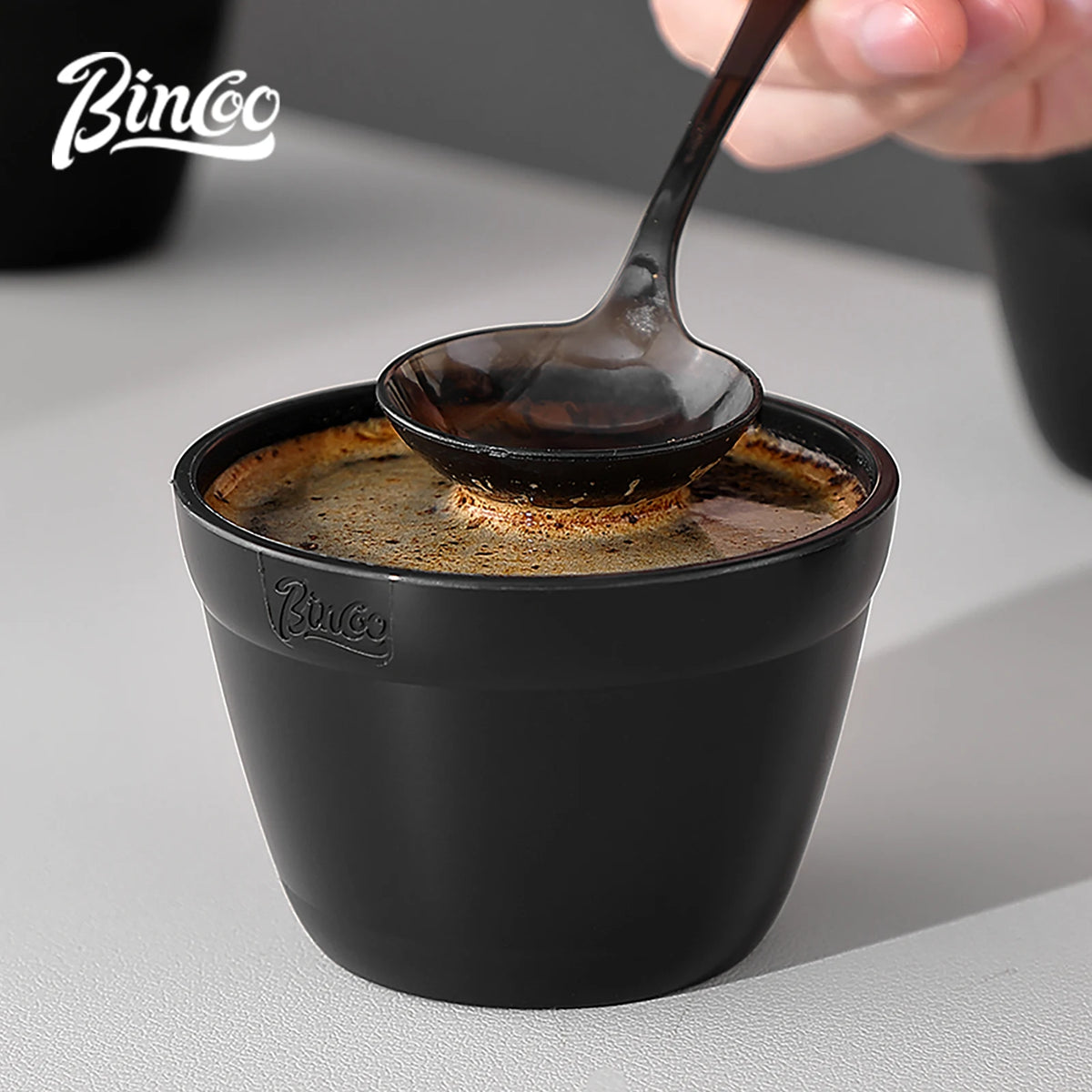 Bincoo Coffee Cupping Set – Stackable Bowl with Lid & Spoon Coffee Cupping Set Qst