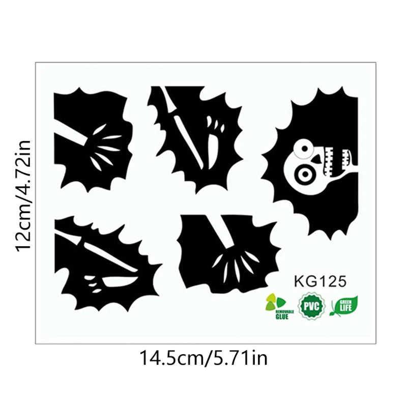 Skeleton Switch Sticker – Halloween Wall Decal Self-Adhesive Wall Decal Sticker Qst