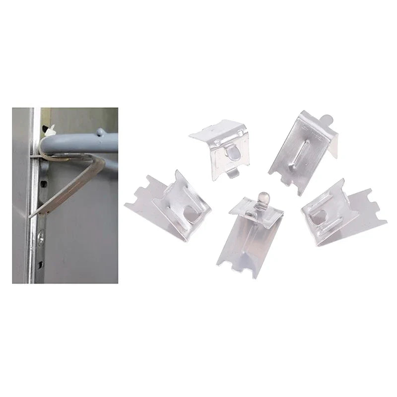 304 Stainless Steel Freezer Shelf Clips – Fridge Bracket Freezer Shelf Clips Qme