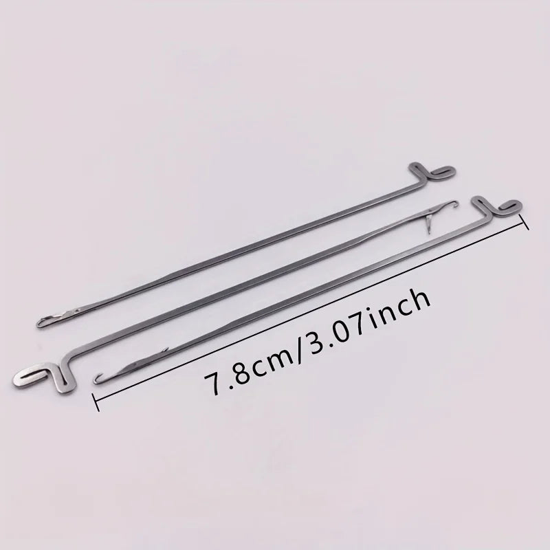 Stainless Steel Sweater Repair Hook Mending Needles Knitting Mending Needle Qme
