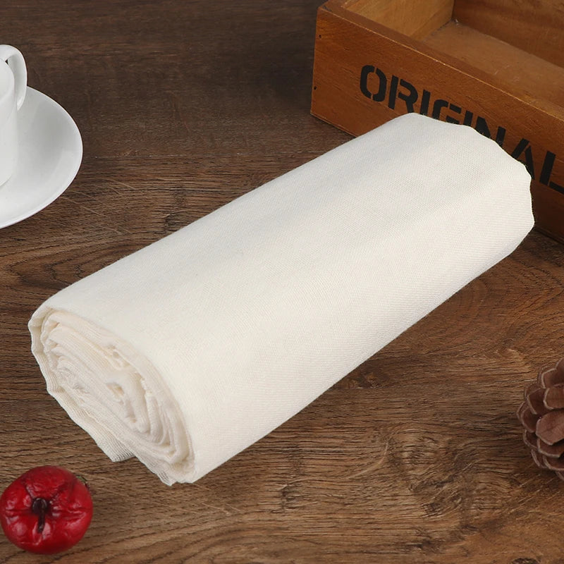 Premium Cotton Cheesecloth Gauze 150x150cm – Reusable Filter Cheesecloth Filter Cloth Qst