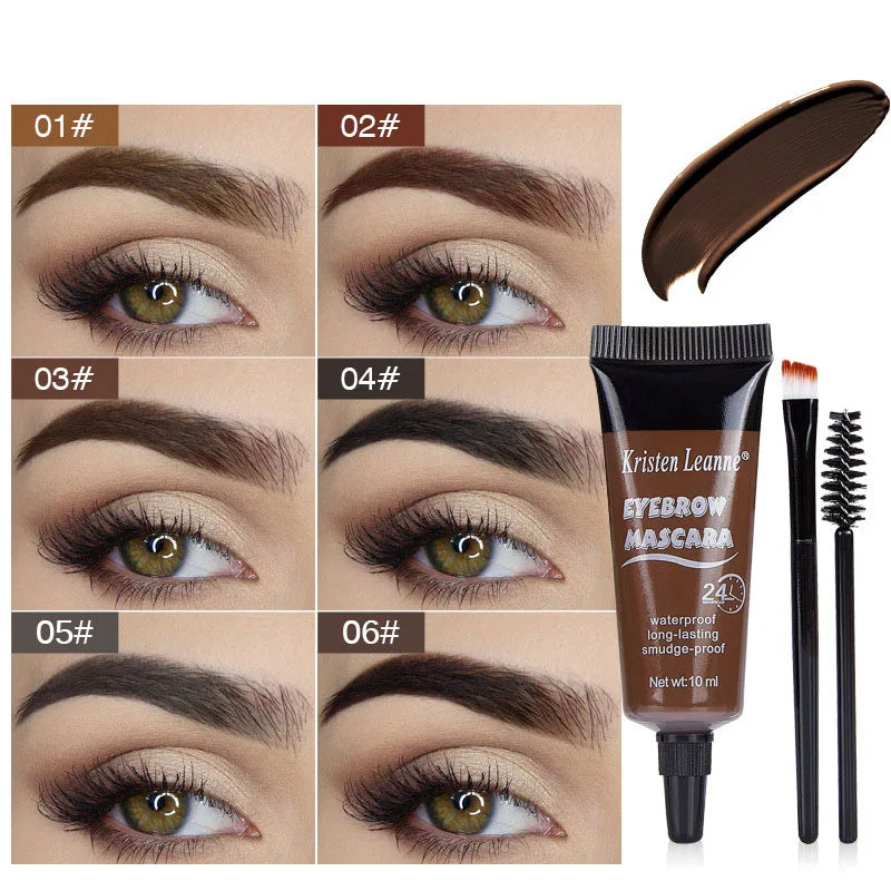 Waterproof Liquid Eyebrow Tint Cream – 6 Colors | Qme Eyebrow Tint Cream Qme