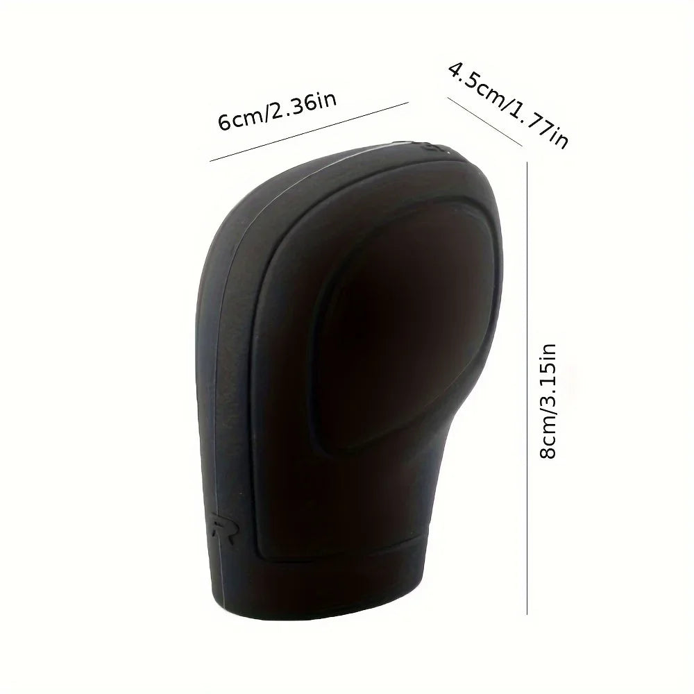 Silicone Gear Shifter Cover – Soft Protective Car Knob Wrap Gear Shifter Cover Qme
