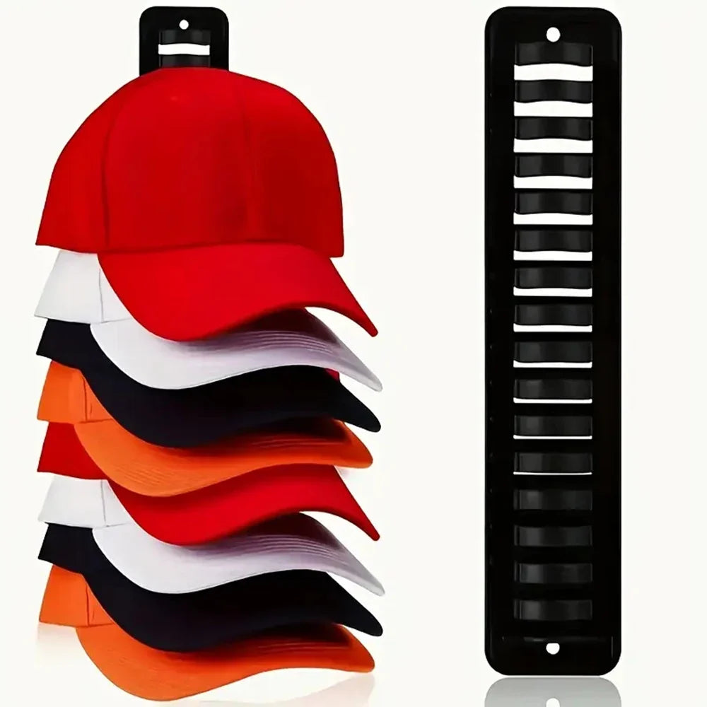 Baseball Cap Wall Hanging Storage Rack – 5-Layer Hat Organizer Hat Storage Rack Qme