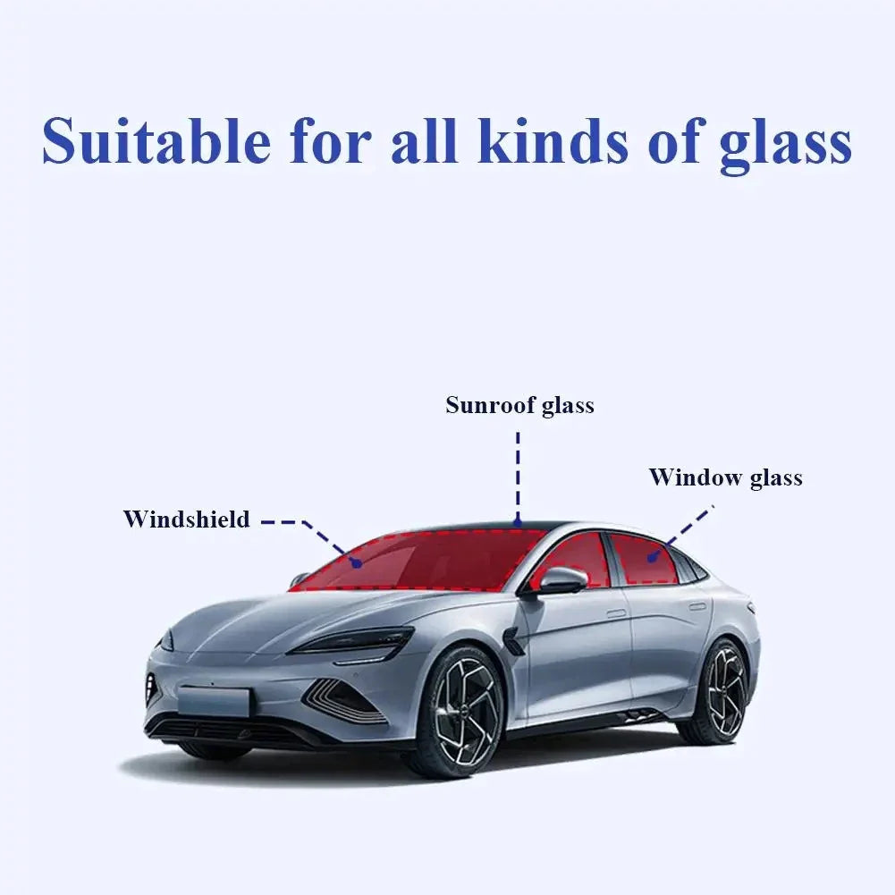 Car Windshield Glass Cleaner & Oil Film Remover Paste Auto Glass Cleaner Qme