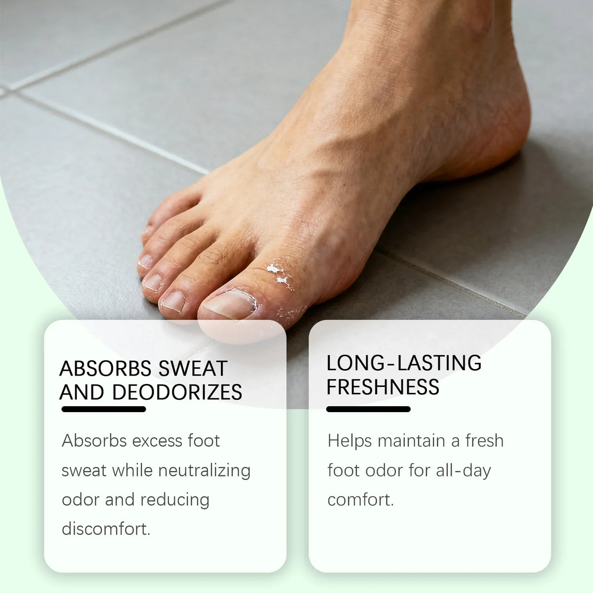 Oceaura Tea Tree Oil Foot Deodorizing Freshening Spray Foot Care Spray Qme