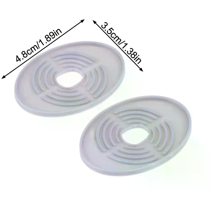 Electric Toothbrush Charging Mat & Drain Tray – 2pcs Toothbrush Charger Mat Qme