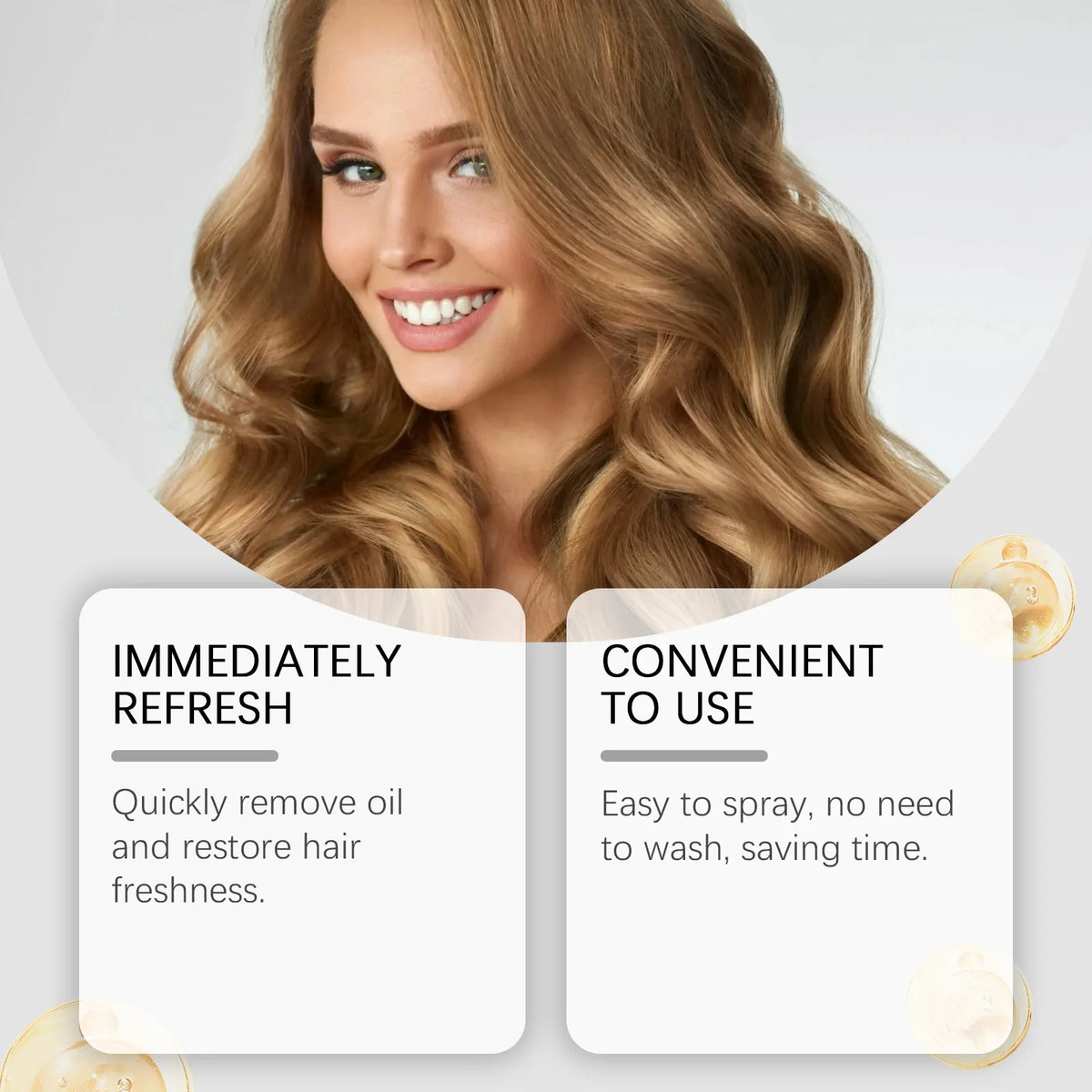 HOEGOA Dry Shampoo Spray – Oil Control & Volumizing 100ml Dry Shampoo Spray Qst