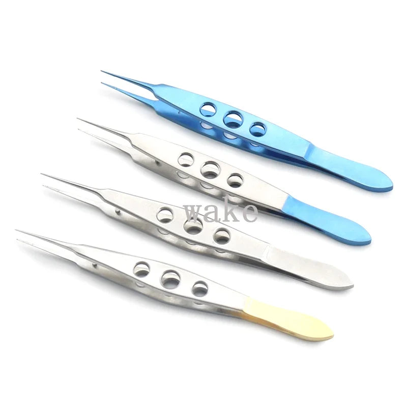 Precision Double Eyelid Forceps – Stainless Steel Tweezers Cosmetic Tweezers Qme