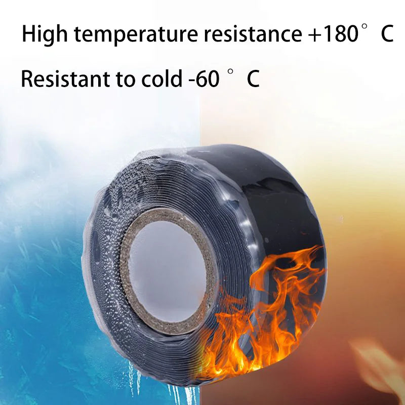Silicone Self-Adhesive Waterproof Insulating Tape | Flame Retardant Insulating Silicone Tape Qme