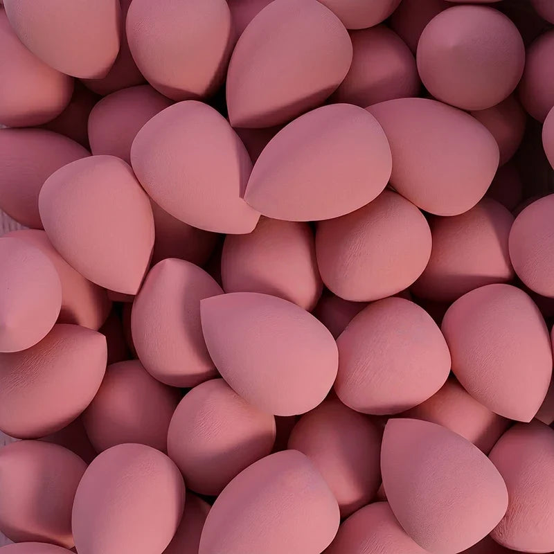 20 Mini Pink Makeup Sponges – Foundation, Liquid & Cream Makeup Sponges Qme