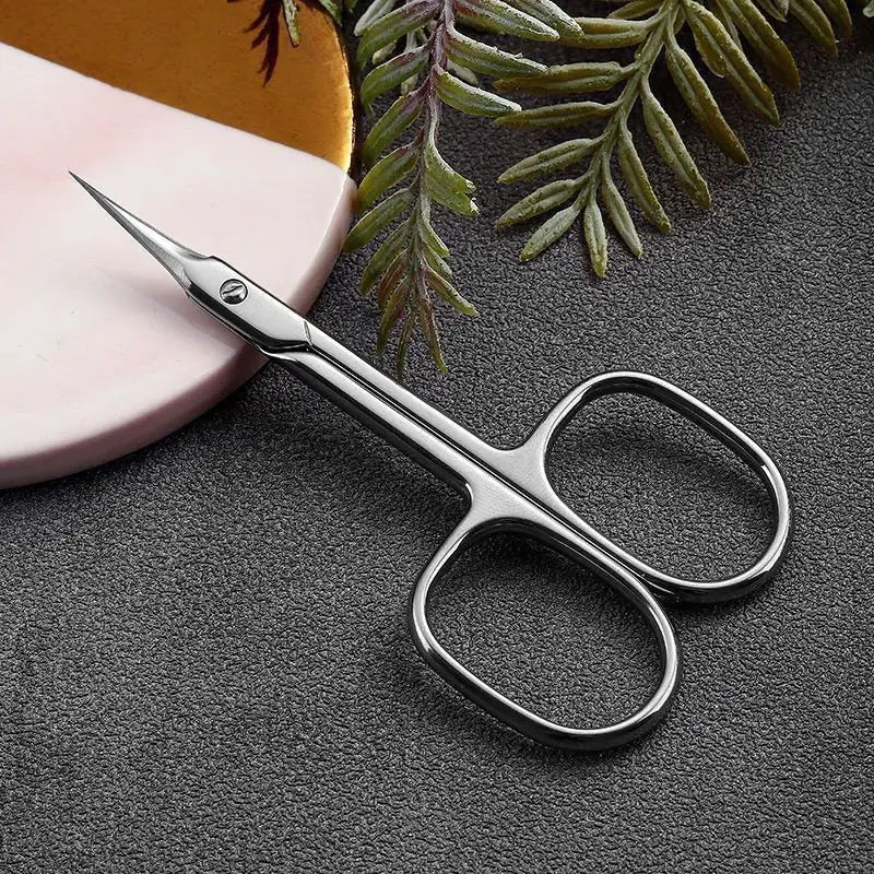 Professional Cuticle Scissors – Stainless Steel Manicure Tool Cuticle Scissors Qme
