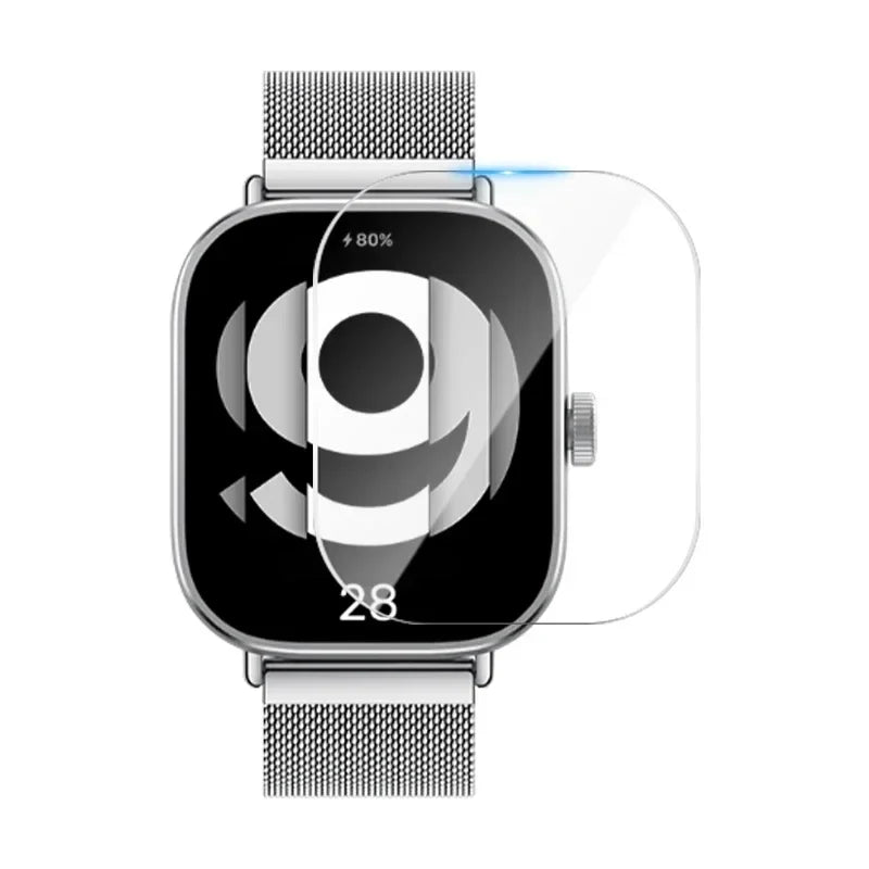 Xiaomi Redmi Watch 5 Active Tempered Glass Screen Protector Smartwatch Screen Protector Qme 1-Pcs Redmi Watch 4