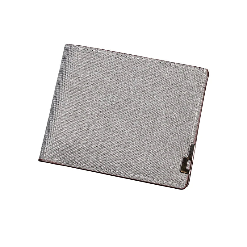 Men's Denim Leather Money Clip Wallet | Multi-functional Money Clip Wallet Qme