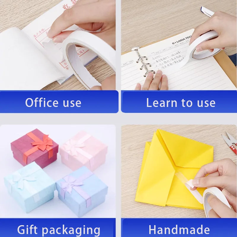 10M Ultra-Thin Double Sided Tape | Strong Hand-Tearable Double Sided Tape Qme
