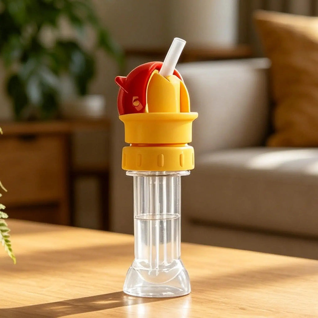 Universal Reusable Water Bottle Cap with Straw Adapter Bottle Cap Straw Adapter Qme