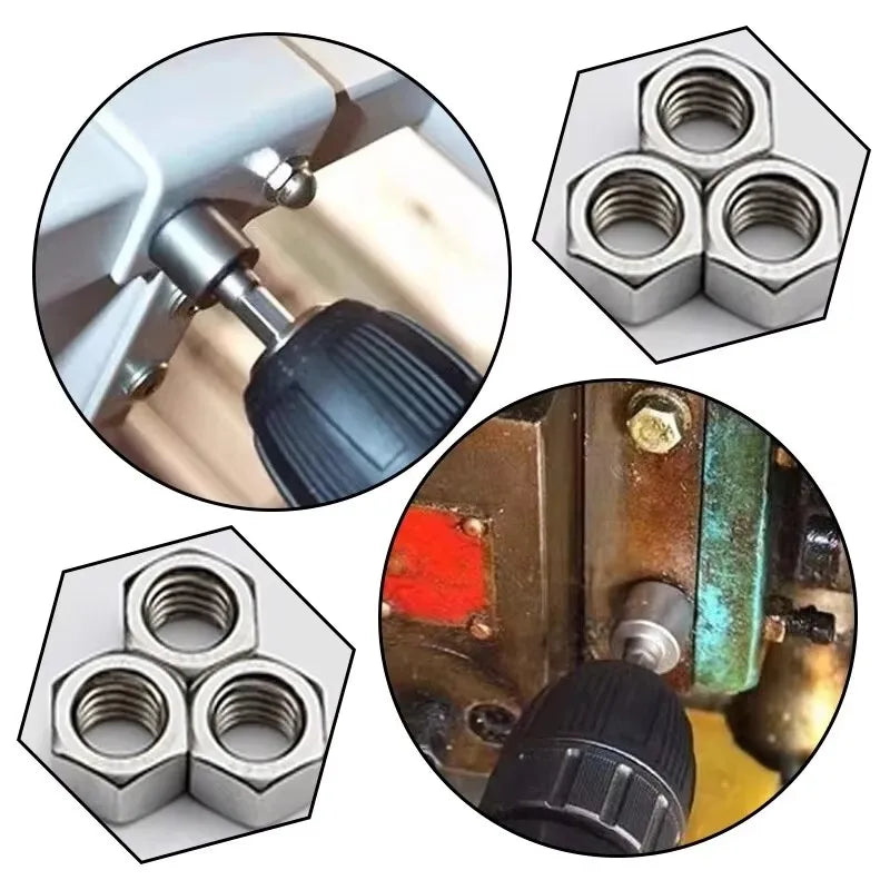 Socket Hex Wrench Screwdriver Extension Rod | Qme Tools Screwdriver Extension Qme