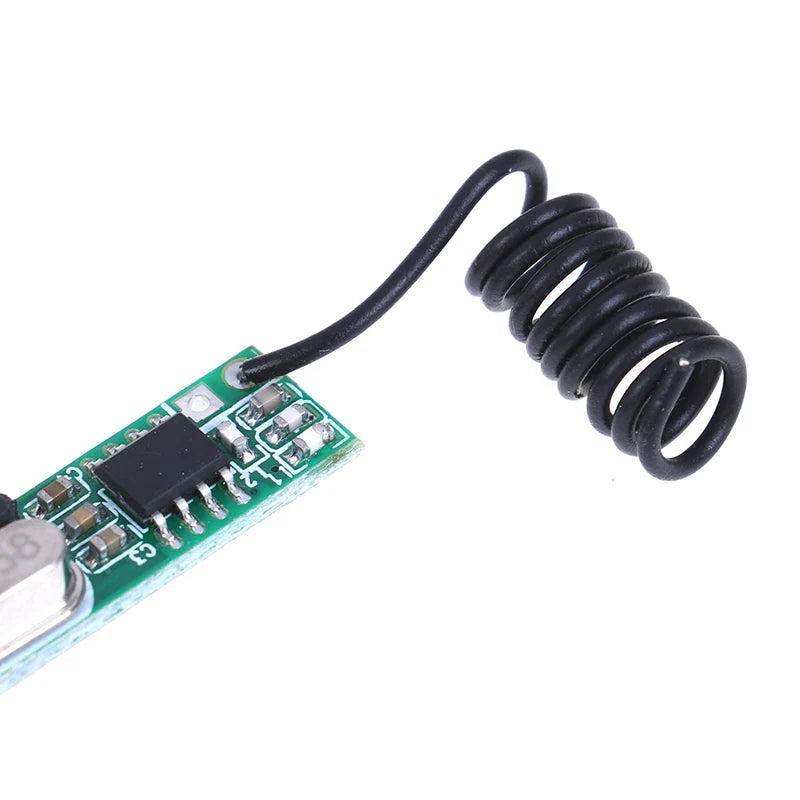 433 MHz 1CH RF Relay Receiver Wireless Remote Control Module RF Relay Module Qme