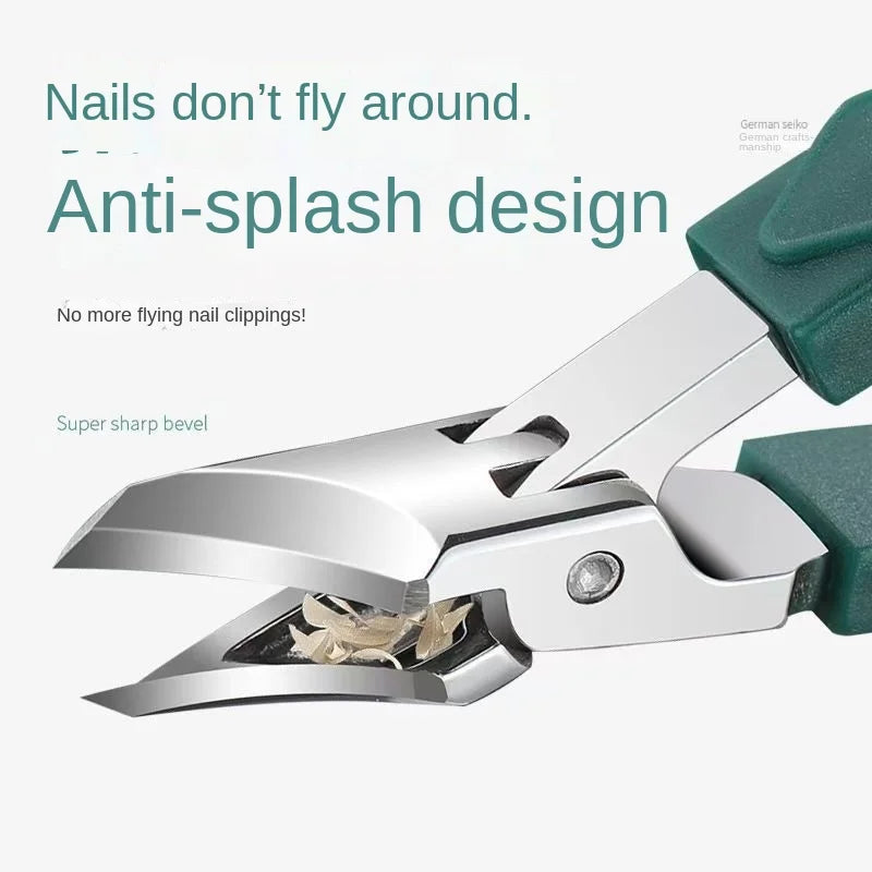 Professional Toenail Clipper for Thick Nails – Stainless Steel Toenail Clipper Qme