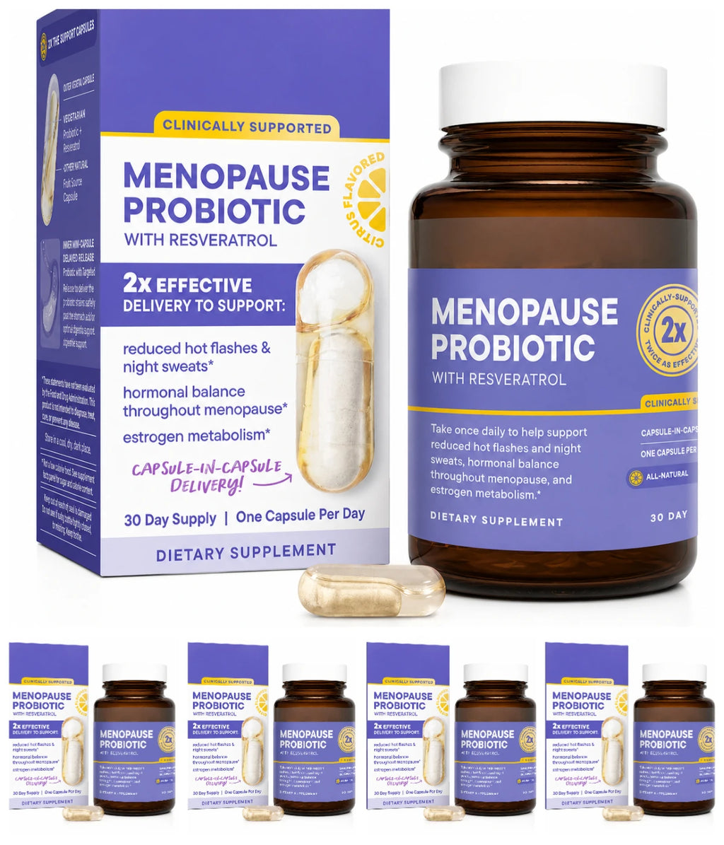 Women's Probiotic with Resveratrol & Omega – 30 Capsules Probiotic Supplement Qst 5bottles 150capsules