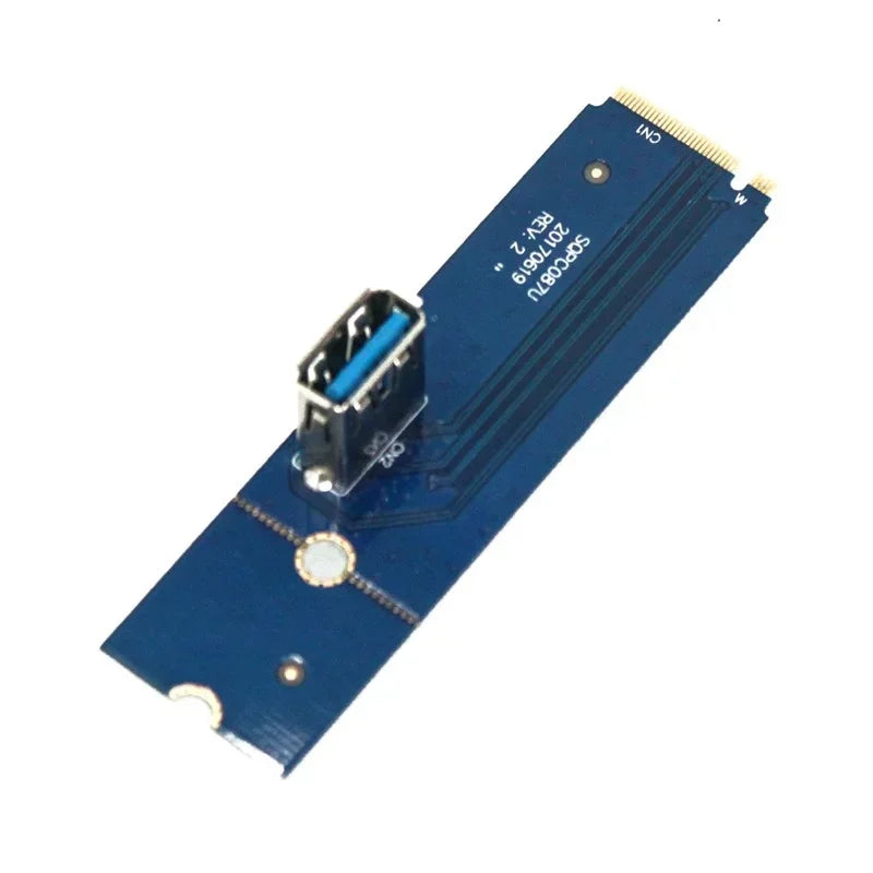 NGFF M.2 to PCIe X16 Adapter Card & Graphics Extension Cable PCIe Riser Adapter Qme Default Title