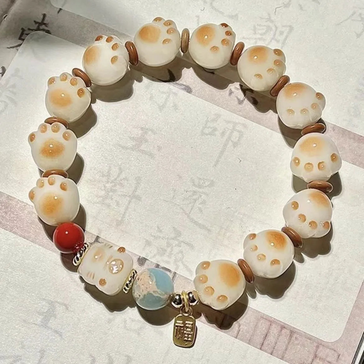 Natural Bodhi Root Claw Bracelet – Handcarved Unisex Bangle Claw Bangle Bracelet Qme