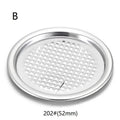 Aluminum Pull Ring Foil Lids for Soda, Beer & Food Cans Can Foil Lids Qme B