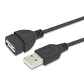 USB 2.0 Male to Female Extension Cable – Laptop, TV & PC USB Extension Cable Qme 1.0M