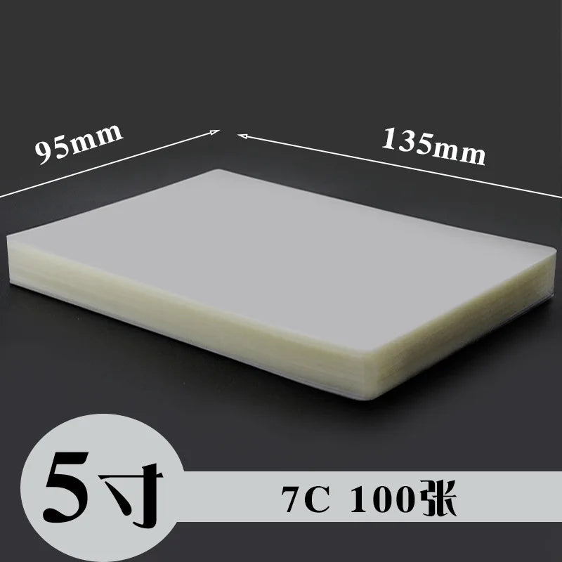Thermal Laminating Sheets A3 A4 Clear Waterproof Film | Qme Laminating Sheets Qme 7C 95 135mm