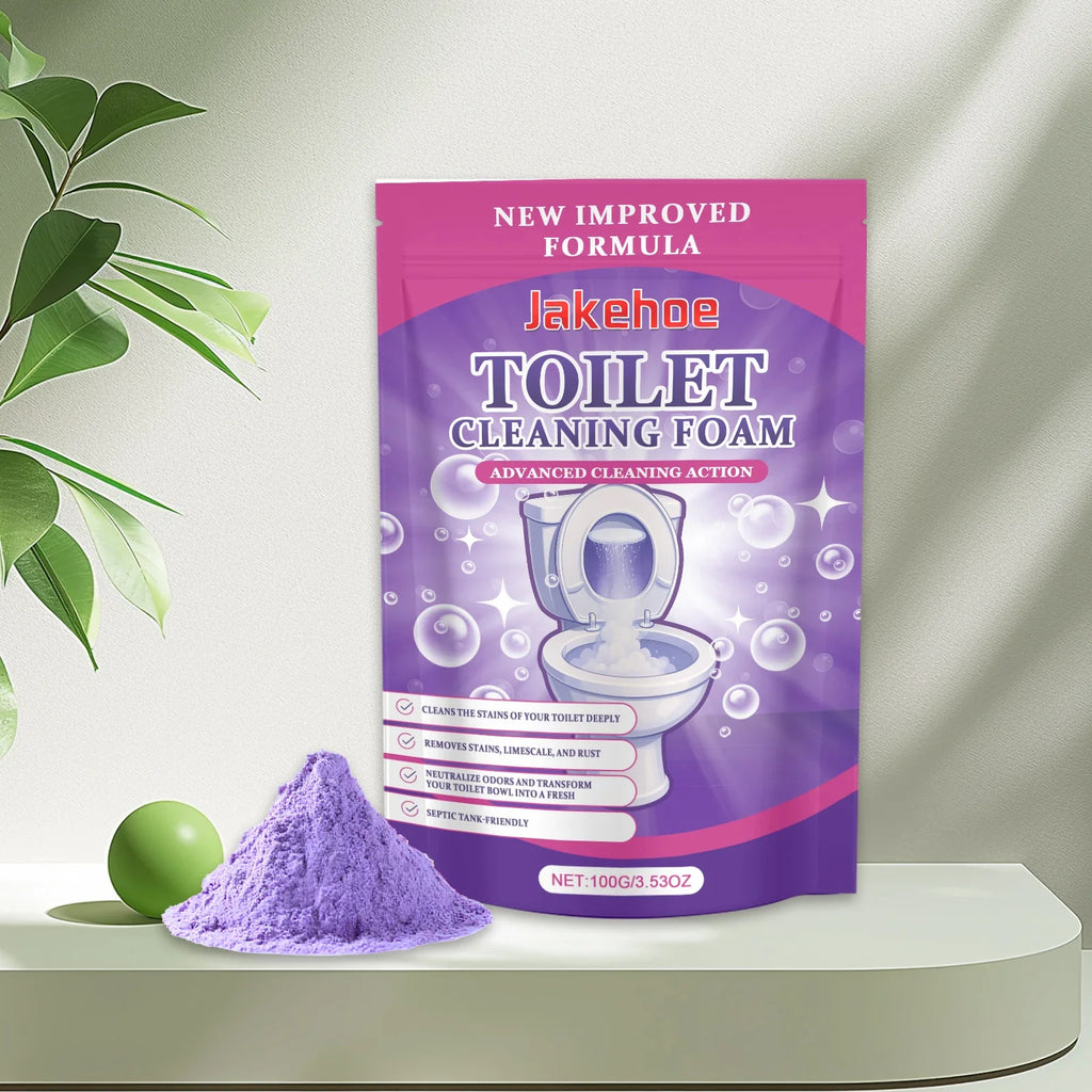 Toilet Cleaning Powder – Descaler & Odor Eliminator | Qme Toilet Cleaning Powder Qme