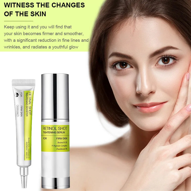 Korean Retinol Vitamin C Face Cream & Eye Serum – PWYUMAN Face & Eye Cream Qst