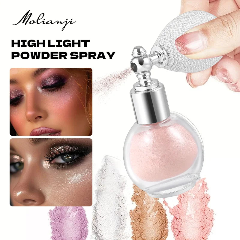 Qme Flash Shimmer Spray – Waterproof Face & Body Glow Body Shimmer Spray Qme