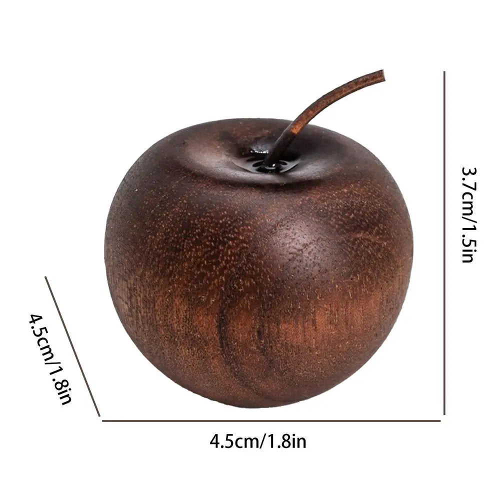 Wooden Apple Oil Diffuser – No Heat Car & Home Aromatherapy Essential Oil Diffuser Qme 1pcs