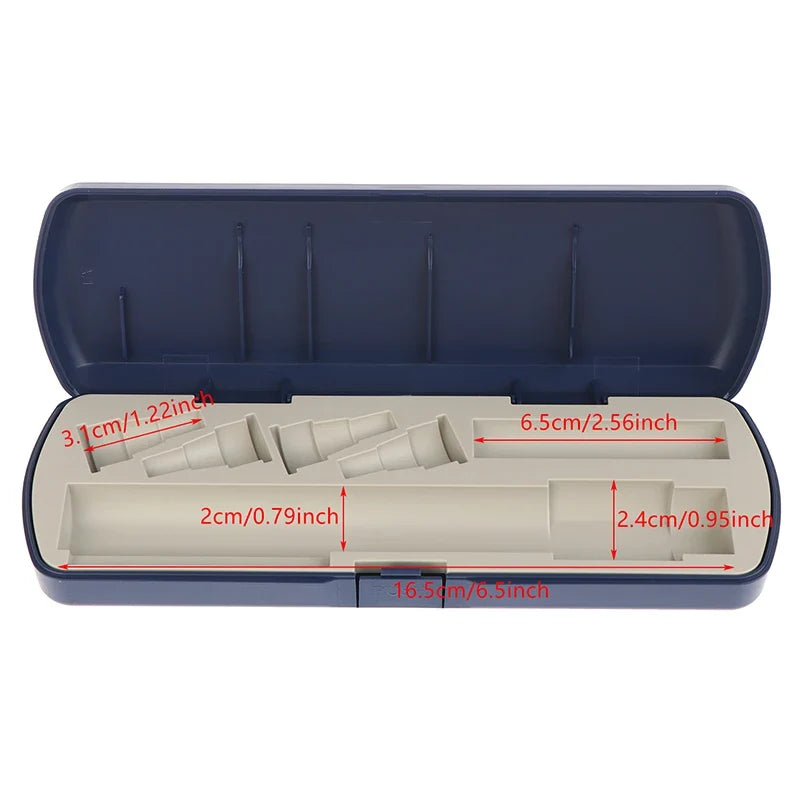 Universal Pen Storage Case – Durable Compact Organizer Box Pen Storage Case Qme one size