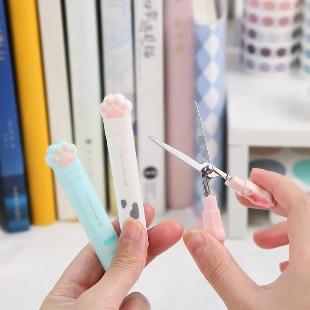 Stainless Steel Cat Paw Scissors – 4 Styles | Portable Craft Scissors Qme