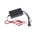 12V Lead Acid Car Battery Charger – Wet & Dry, 4AH–20AH Car Battery Charger Qme Black