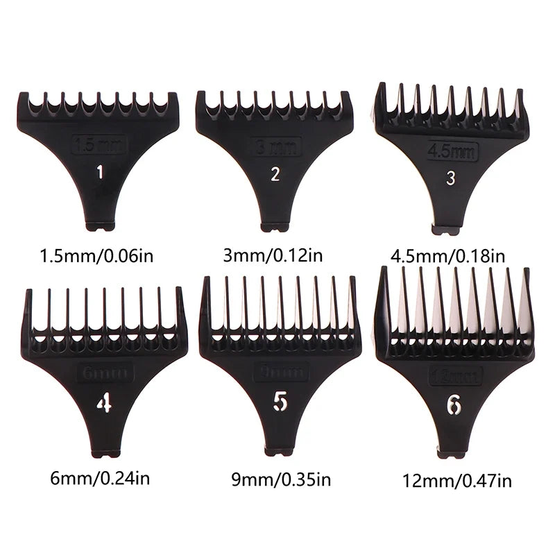 Universal Barber Clipper Guards Set – Hair Cutting Guide Combs Clipper Guard Set Qme